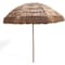Impact Canopy Thatched Tiki Umbrella, 8 FT  Foot , Sand Auger Tip, Brown 480029905 - alternate 1